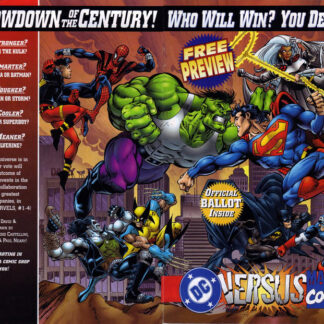 Marvel Versus DC/DC Versus Marvel Consumer Preview Ashcan #1 (FN)