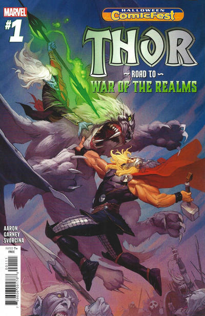 Thor: Road to War of the Realms #1 Halloween Comic Fest 2018 (NM)